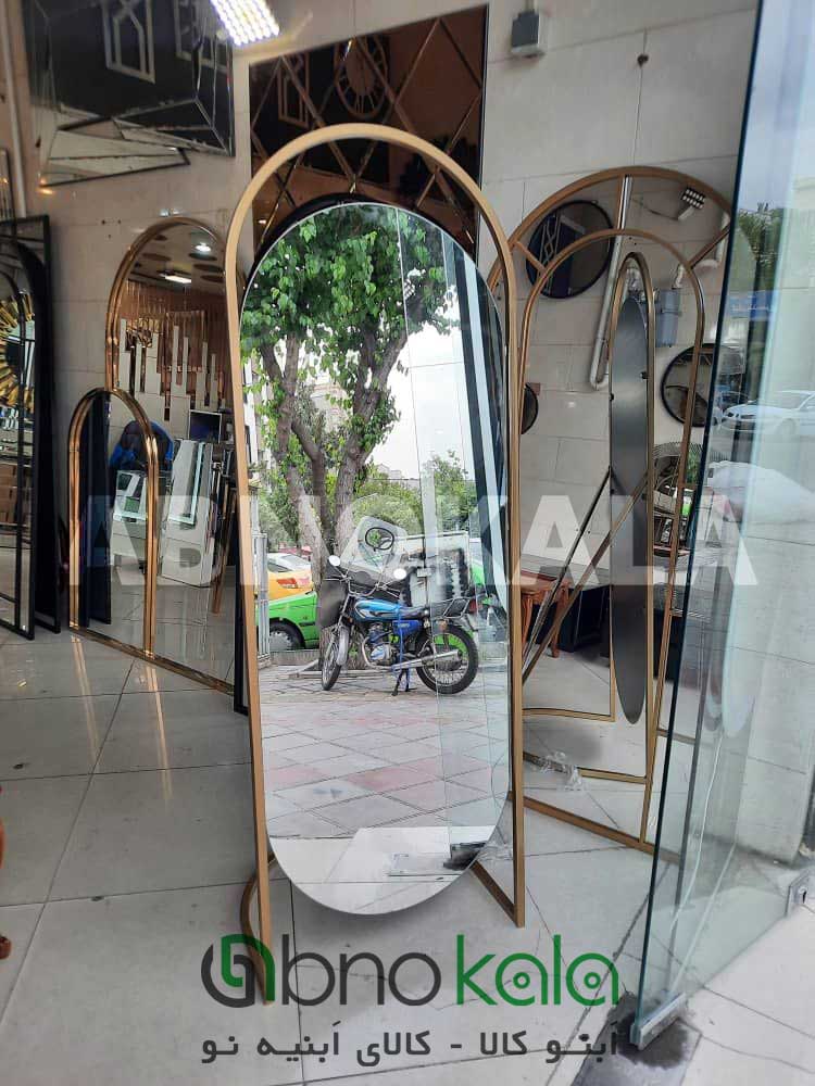 آینه قدی قاب فلزی مینیمال