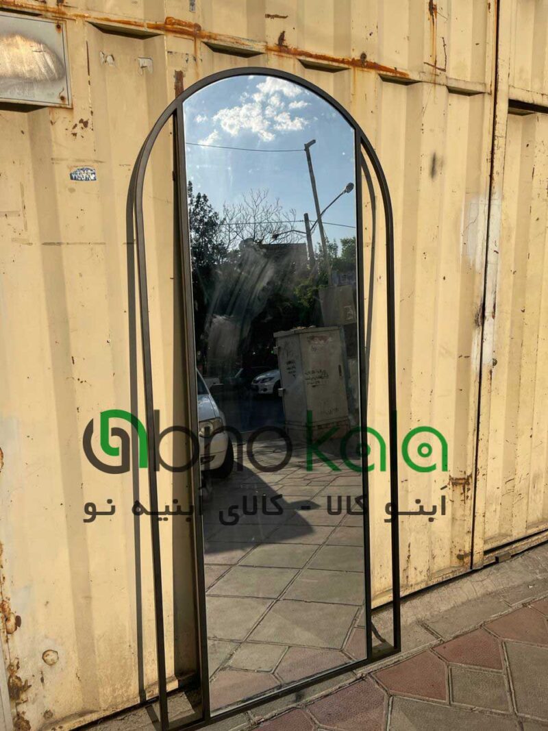 آینه قدی گوشواره ای قاب فلزی کد ab3-3